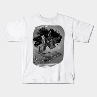 In the Dark of the Night Kids T-Shirt